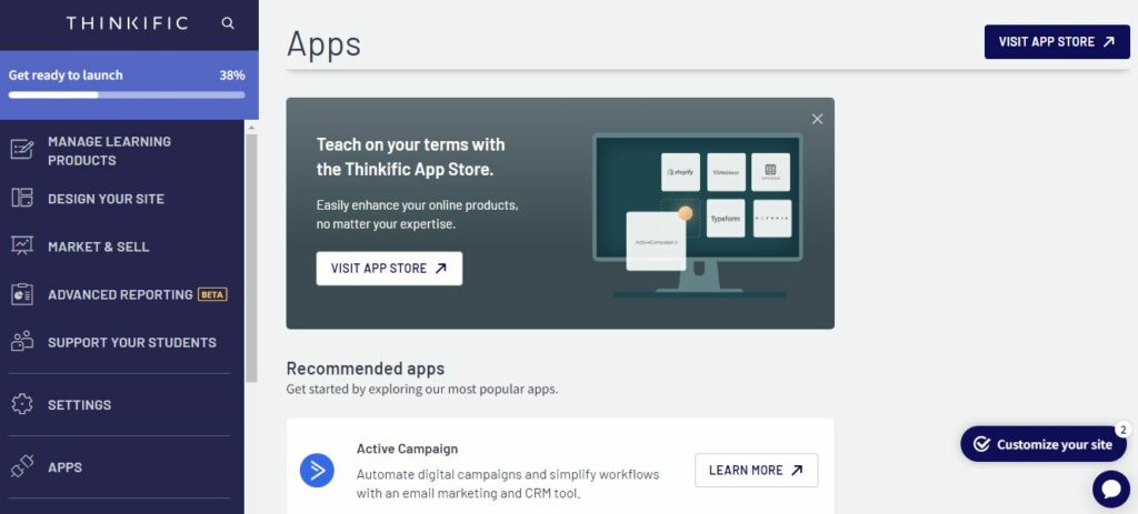 Thinkific-Apps-Integrations